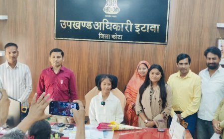 14 साल की खनक राठौर बनीं एक दिन की एसडीएम