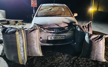 कोटा: ऑपरेशन रूट क्लीयेरेंस- नाकाबंदी तोड़ फिल्मी अंदाज में भागे तस्कर, गाड़ी से 213 किलो डोडा-चूरा बरामद, कीमत 32 लाख