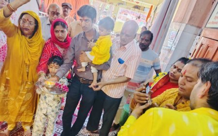 कोटा: चित्रगुप्त प्राकट्य दिवस पर 251 दीपों से महाआरती, कायस्थ समाज ने किया भव्य आयोजन