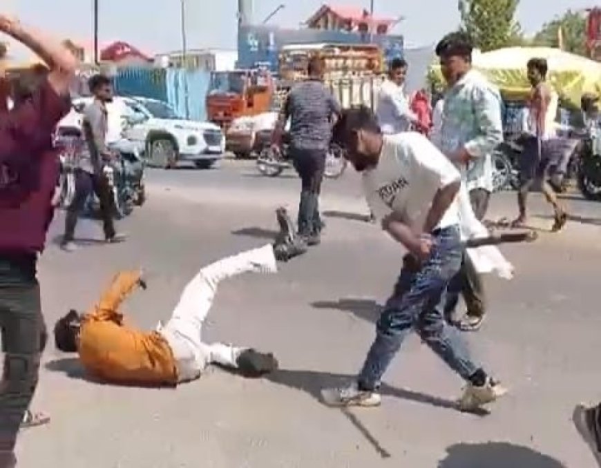 कोटा: नयाखेड़ा में दो पक्षों में भिड़ंत: लाठी-डंडों से हमला, 5-6 घायल; ढाबे में तोड़फोड़