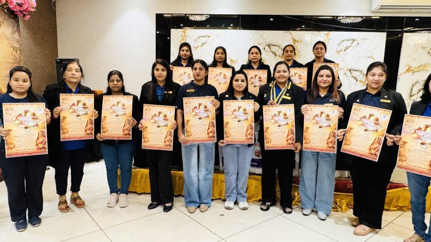 कोटा में 29 मार्च को सजेगा जेसीआई कोटा एलिगेंस का मरूधरा महोत्सव: गढ़ पैलेस में दिखेगा राजस्थानी ठाठ-बाट, रजवाड़ा रैम्प वॉक रहेगा मुख्य आकर्षण