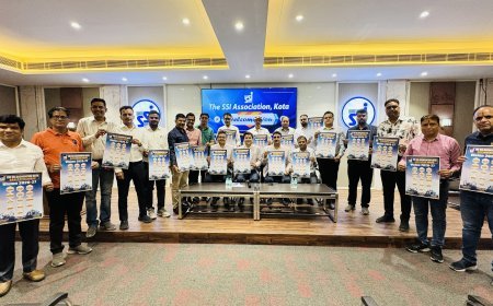 AI, शार्क टैंक और ग्लोबल एक्सपोजर से बदलेगा कोटा का इंडस्ट्री मैप, SSI का विजन डॉक्यूमेंट जारी