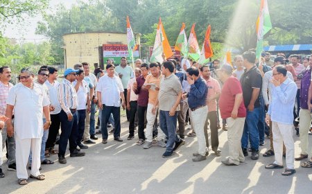 कोटा: नए श्रम कानूनों के विरोध में रेलवे मजदूर संघ का प्रदर्शन, काला दिवस मनाया