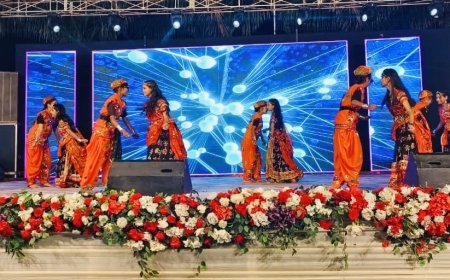 संस्कृति संगम में झलकी भारतीय परंपरा: श्री लालचंद आदर्श विद्या मंदिर का वार्षिकोत्सव सम्पन्न