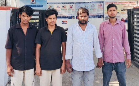 कोटा: 43.50 लाख की साइबर ठगी का खुलासा, व्हाट्सएप कॉल और चैट के जरिए पाकिस्तान में बैठे सरगना से निर्देश लेता था आरोपी, 4 आरोपी भोपाल से गिरफ्तार