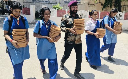 कोटा- पृथ्वी दिवस पर स्काउट-गाइड व शिक्षा सहकारी का आयोजन, ‘परिंडा अभियान’ के साथ स्वच्छता सप्ताह की शुरुआत