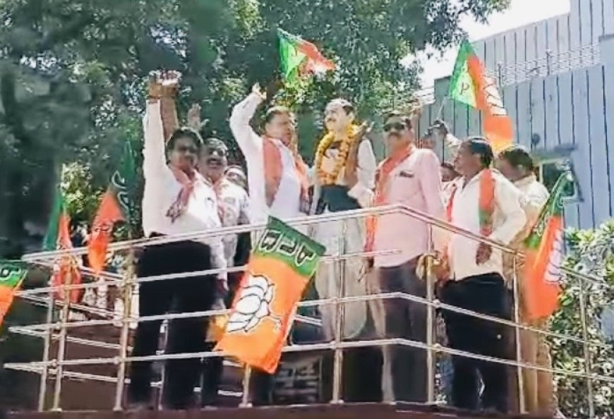 कोटा: टिपटा में भाजपा का स्थापना दिवस मनाया, वरिष्ठ कार्यकर्ताओं का हुआ सम्मान