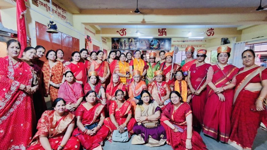 कोटा: बालाजी मंदिर में मनाई परशुराम जयंती, महिलाओं ने की महाआरती