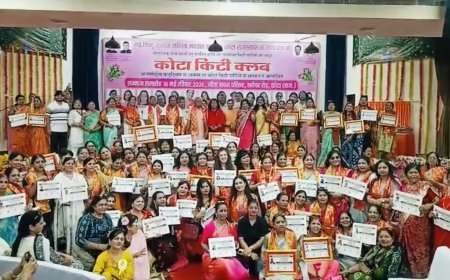 कोटा में किन्नर समाज के लिए तय होगी ‘बधाई’ की राशि, 17 मई को बनेगी समिति, आत्मनिर्भर मातृशक्ति गौरव सम्मान समारोह में 79 किटी समूहों का अभिनंदन