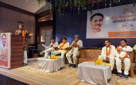 अनुशासन, विचार और संगठन से मजबूत बनती है भाजपा- छगन माहुर