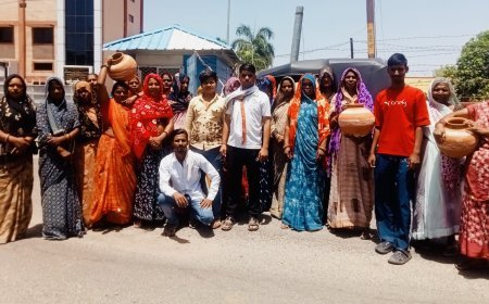 करनी नगर की जल समस्या को लेकर जलदाय विभाग पहुंचा कांग्रेस प्रतिनिधिमंडल, आंदोलन की चेतावनी