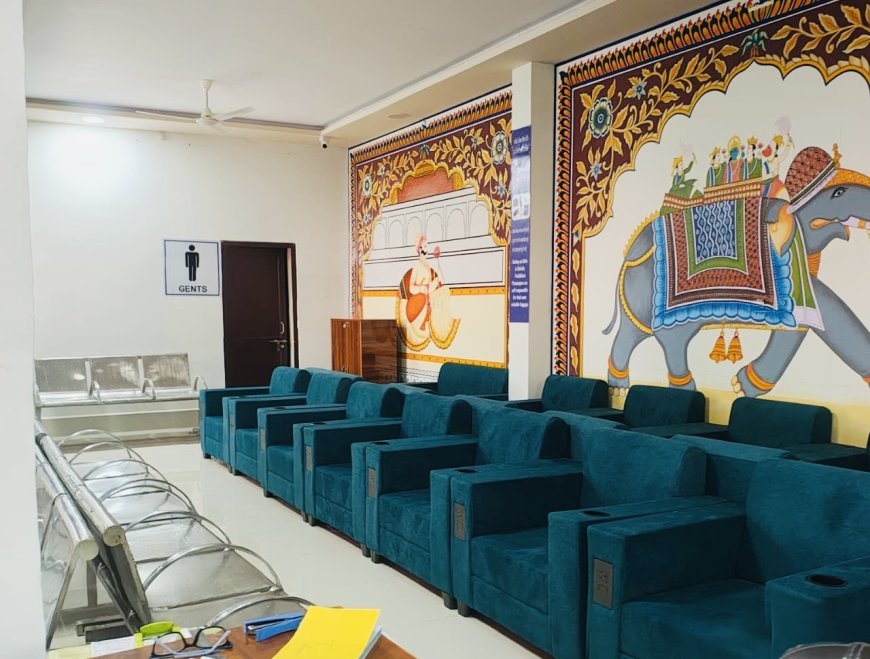 सवाई माधोपुर रेलवे स्टेशन पर शुरू हुआ वातानुकूलित प्रीमियम प्रतीक्षालय, कोटा मंडल में अपनी तरह की पहली सुविधा, यात्रियों को वाईफाई व जलपान की सुविधा