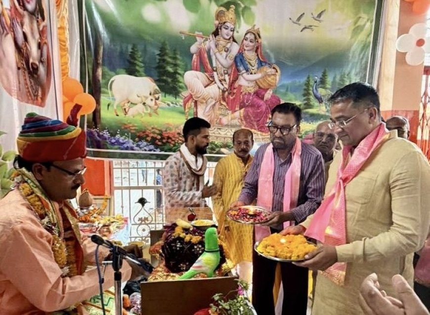 कोटा- भागवत कथा मानव जीवन को सार्थक बनाने का मार्ग- छगन माहुर