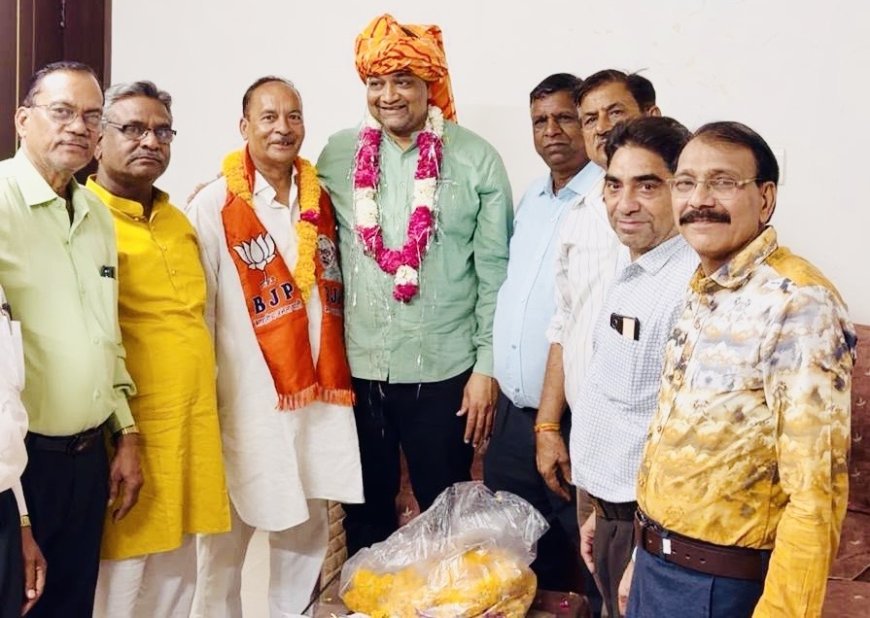 कोटा- नरेंद्र भास्कर बने भाजपा ओबीसी मोर्चा के प्रदेश प्रवक्ता