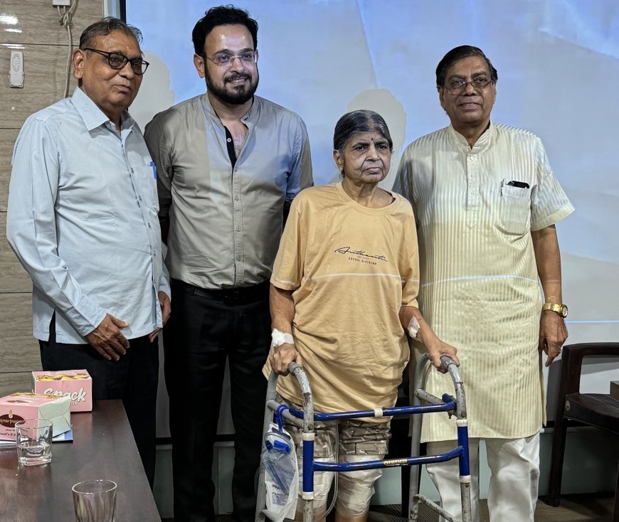 कोटा में रोबोटिक तकनीक से सफल घुटना प्रत्यारोपण, भारत विकास परिषद अस्पताल में पहली बार VELYS रोबोटिक सर्जरी