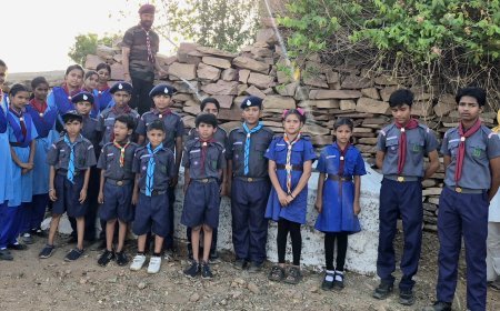 कोटा- वंदे गंगा अभियान के तहत स्काउट-गाइड ने दिया जल संरक्षण और स्वच्छता का संदेश