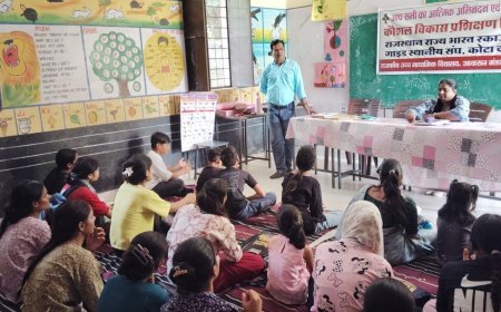 कोटा: बाल विवाह के खिलाफ जागरूकता का संकल्प, स्काउट-गाइड शिविर में विचार गोष्ठी