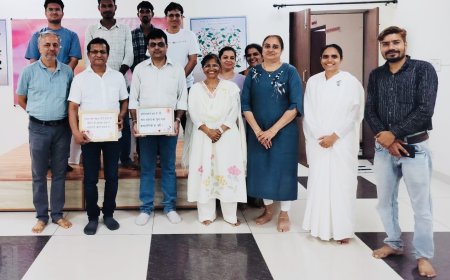 कोटा: युवाओं की मानसिक शक्ति बढ़ाने का केंद्र बनी RTU की थॉट लैब, पत्रकारों ने नवाचार और मेडिटेशन मॉडल का किया अवलोकन
