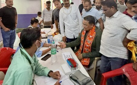 कोटा: कहकशां मुस्कान संस्थान के तत्वावधान में नि:शुल्क नेत्र एवं मेडिकल शिविर आयोजित, 90 मरीज मोतियाबिंद ऑपरेशन के लिए चयनित