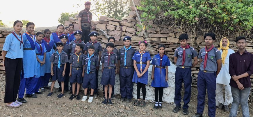 कोटा- वंदे गंगा अभियान के तहत स्काउट-गाइड ने दिया जल संरक्षण और स्वच्छता का संदेश