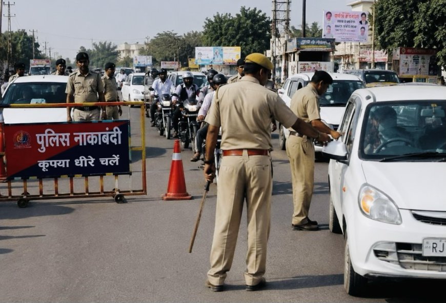 कोटा- क्या पुलिस की नाकाबंदी सिर्फ आम लोगों के लिए है, अपराधी तो नहीं निकल जाते बेखौफ?, नाकाबंदी में काली फिल्म और नंबर प्लेट तो मिल जाती है, क्या कभी मिला कोई हार्डकोर अपराधी?