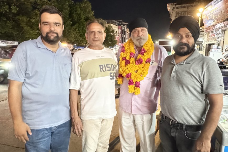 कोटा: तेजपाल सिंह भोला के वार्ड अध्यक्ष बनने पर कांग्रेस कार्यकर्ताओं ने किया स्वागत