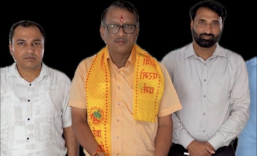 कोटा: सेवानिवृत्ति के साथ सेवा का संकल्प, देवेंद्र गर्ग बने अपना घर आश्रम के आजीवन सदस्य