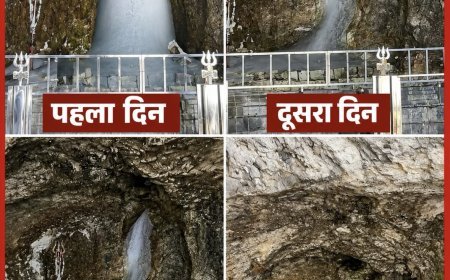 5 दिन में ही अंतर्ध्यान हुए बाबा बर्फानी! श्रद्धालुओं में बढ़ी चिंता, प्रशासन ने बताई यह वजह