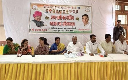 खाद-बीज संकट और नहरी पानी की मांग पर कांग्रेस का 28 जुलाई को कोटा में प्रदर्शन