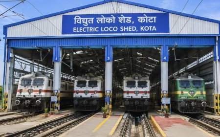 रेलवे मजदूर संघ के प्रयास से कोटा को मिलेगा नया विद्युत लोको शेड