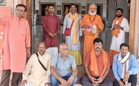 कोटा: श्रीराम मंदिर में चातुर्मास महोत्सव कल से, प्रतिदिन 5100 शिवलिंगों का होगा पूजन, 18 हजार श्रीमद्भागवत श्लोकों का होगा सामूहिक वाचन