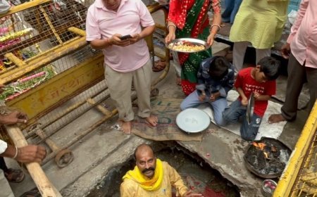 कोटा: गड़े भैरूजी की पूजा कर इंद्रदेव से मांगी बारिश, पाटनपोल में श्रद्धालुओं ने की विशेष पूजा-अर्चना