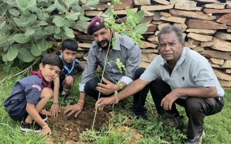 कोटा: सहजन और आंवले के 62 पौधों से संवरेगा दसलाना स्कूल परिसर, शिक्षा सहकारी-स्काउट गाइड वाटिका का उद्घाटन कल