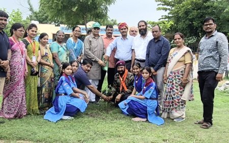 दसलाना स्कूल में सजी ‘शिक्षा सहकारी-स्काउट गाइड वाटिका’, हरियाली का दिया संदेश