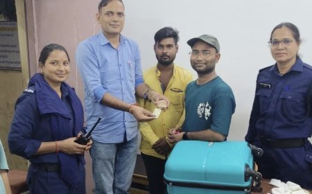 कोटा: ऑटो में छूटा एक लाख रुपए कीमत का मंगलसूत्र और नकदी से भरा बैग, भीमगंजमंडी पुलिस ने तलाश कर लौटाया, ऑटो चालक ने भी दिखाई ईमानदारी