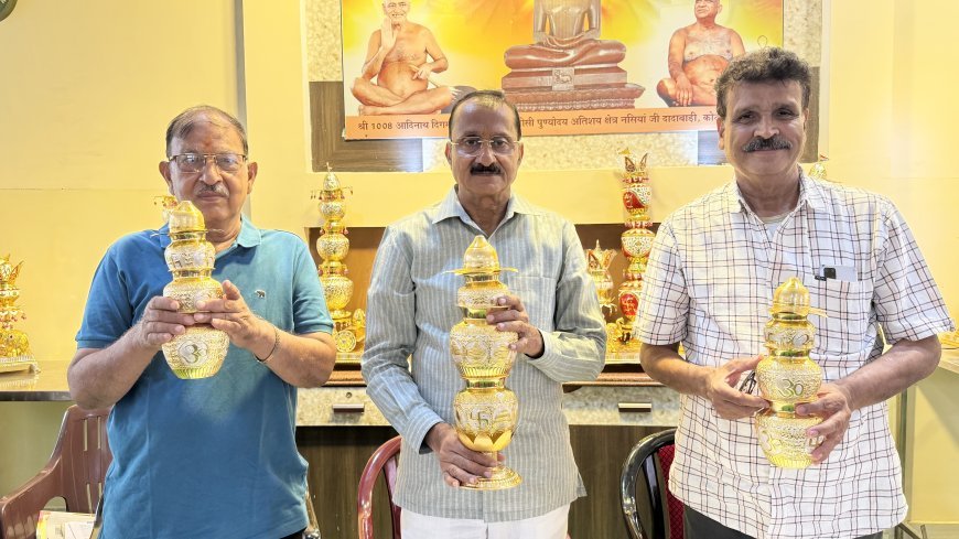 कोटा: पुण्योदय नसियां जी में सजेगा धर्म और अध्यात्म का दिव्य दरबार, मुनि योगसागर जी महाराज ससंघ के सान्निध्य में 9 अगस्त को वर्षायोग कलश स्थापना महामहोत्सव
