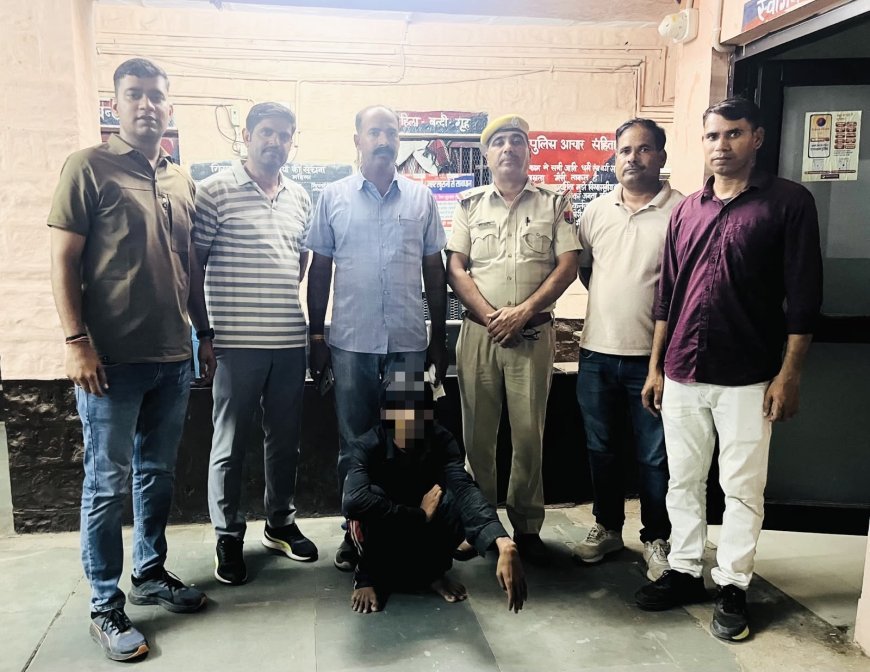 कोटा: CCTV ने खोला ट्रेन में चोरी का राज, 24 घंटे में आरोपी गिरफ्तार, महिला यात्री का पर्स चुराकर फरार हुआ था आरोपी, 2.18 लाख के सोने के जेवरात बरामद