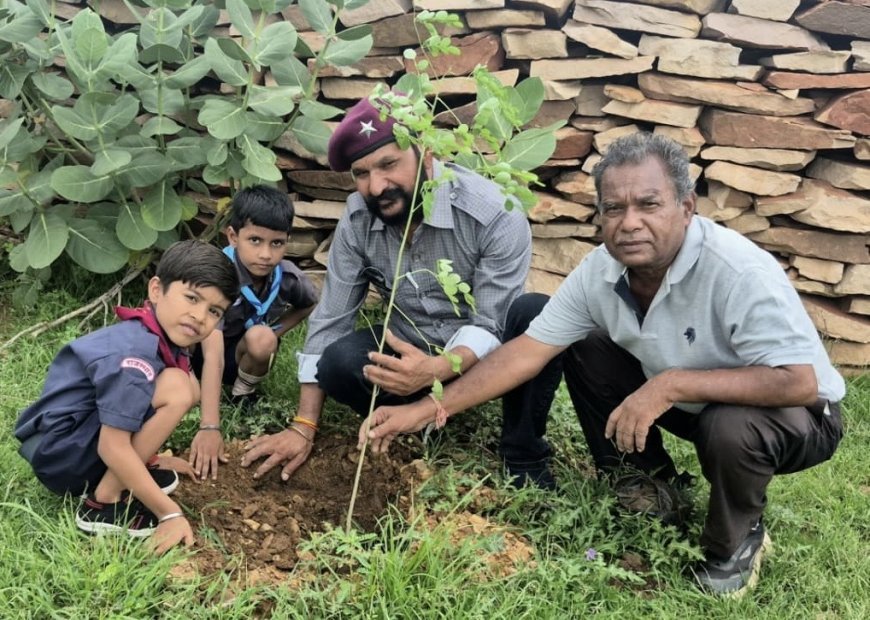कोटा: सहजन और आंवले के 62 पौधों से संवरेगा दसलाना स्कूल परिसर, शिक्षा सहकारी-स्काउट गाइड वाटिका का उद्घाटन कल