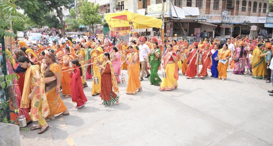 कोटा: कांवड़ यात्रा में उमड़ा श्रद्धा का सैलाब, हर-हर महादेव के जयघोष से गूंजा शहर