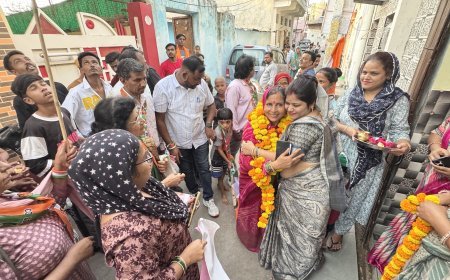 कोटा: वार्ड 16 में कांग्रेस की मजबूत पकड़, ऊषा ठाकुर के पक्ष में बढ़ता जनसमर्थन, दो बार रह चुकी कांग्रेस पार्षद विकास के संकल्पों के साथ फिर मैदान में