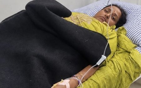 कोटा: जनसंपर्क के बीच बिगड़ी कांग्रेस प्रत्याशी चेतना माथुर की तबीयत, अस्पताल में भर्ती