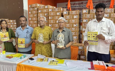 कोटा: पर्यावरण बचाने का संकल्प- मिट्टी से गणपति बनाने में जुटे 11 कारीगर, दो महीने में तैयार हुईं 1156 प्रतिमाएं, अब घर-घर होगी स्थापना