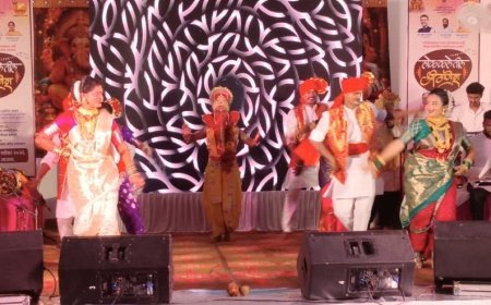 महाराष्ट्र की लोककला, ‘लोककलेतील श्रीगणेश’ ने कोटा में बिखेरा रंग, कलाकारों ने दी मनमोहक प्रस्तुतियां