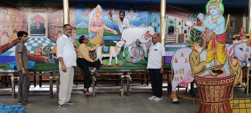कोटा: टीलेश्वर महादेव मंदिर में सजेगी श्रीकृष्ण लीलाओं की झांकियां, जन्माष्टमी की तैयारियों में जुटी समिति