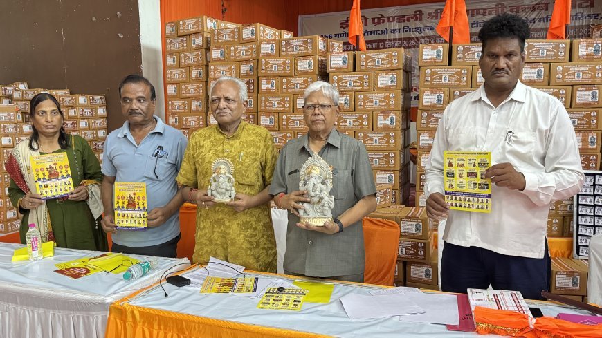 कोटा: पर्यावरण बचाने का संकल्प- मिट्टी से गणपति बनाने में जुटे 11 कारीगर, दो महीने में तैयार हुईं 1156 प्रतिमाएं, अब घर-घर होगी स्थापना