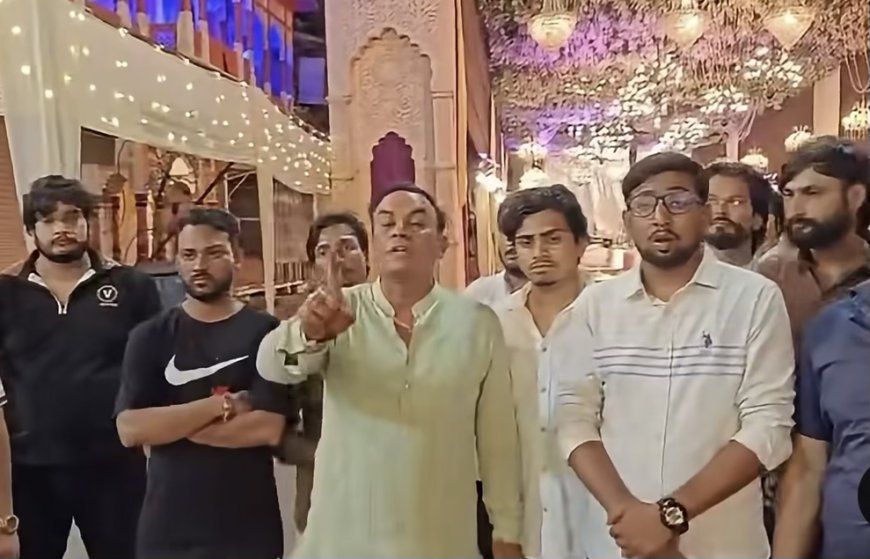 कोटा: नगर सेठ गणपति पंडाल में तलवार और पिस्टल लहराने का आरोप, समिति अध्यक्ष ने गिरफ्तारी की मांग की