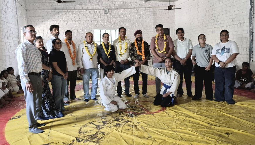 कोटा: नया गांव स्कूल में 70वीं जिला स्तरीय जूडो प्रतियोगिता शुरू